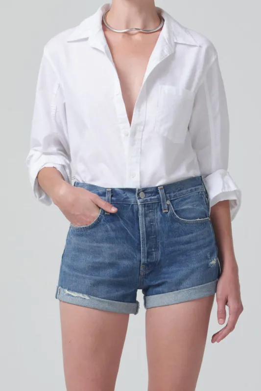 Kayla Shrunken Shirt sold by Hills Dry Goods