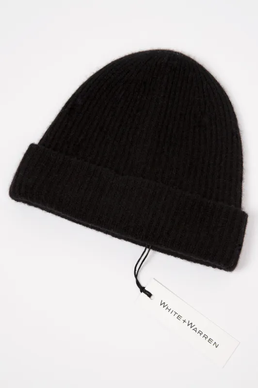 Cashmere Plush Rib Beanie sold by Hills Dry Goods