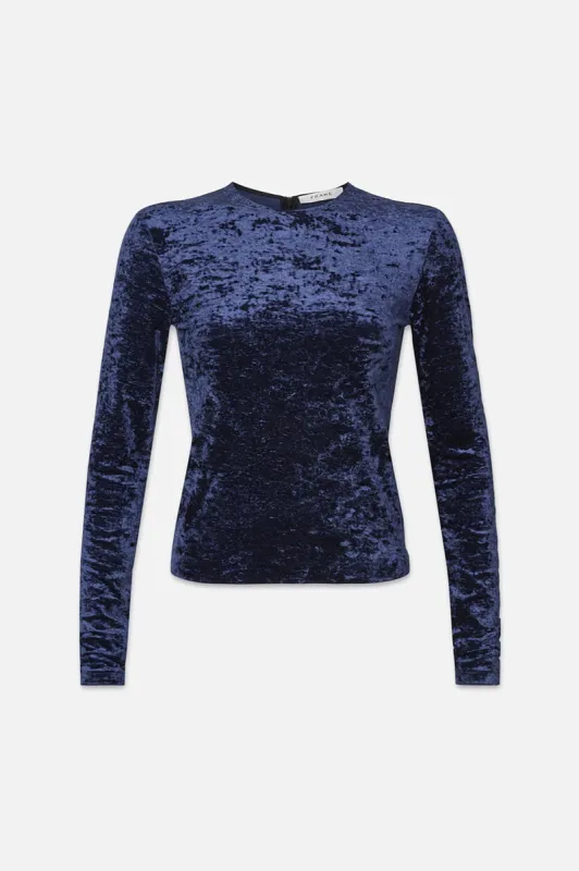 Velvet Long Sleeve Top sold by Hills Dry Goods