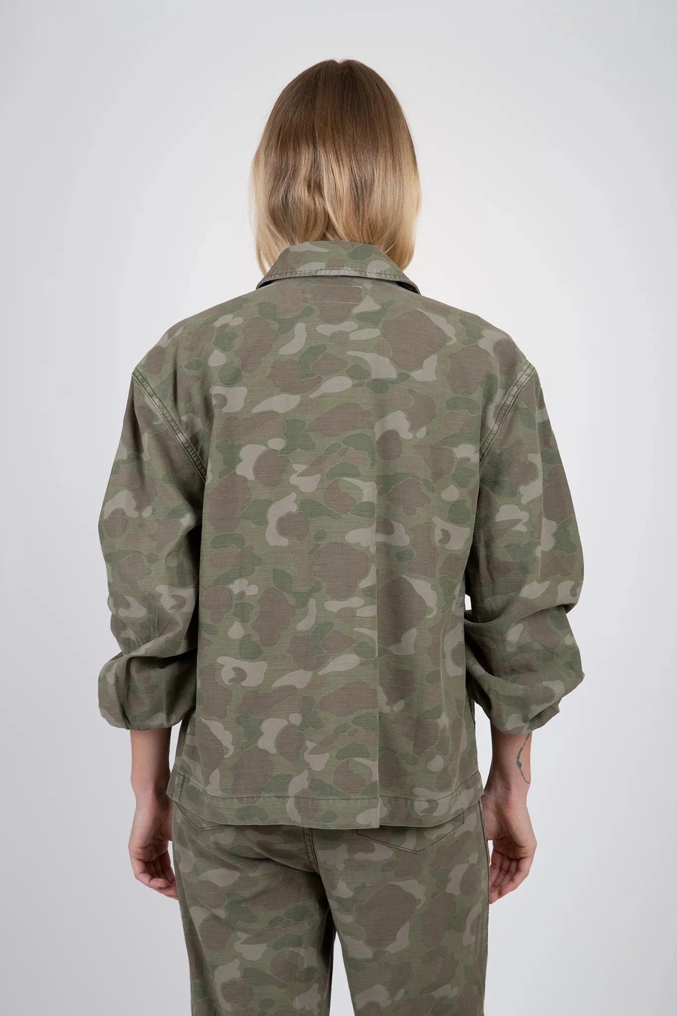 The Blouson Sleeve Chore Jacket sold by Hills Dry Goods product image thumbnail 5