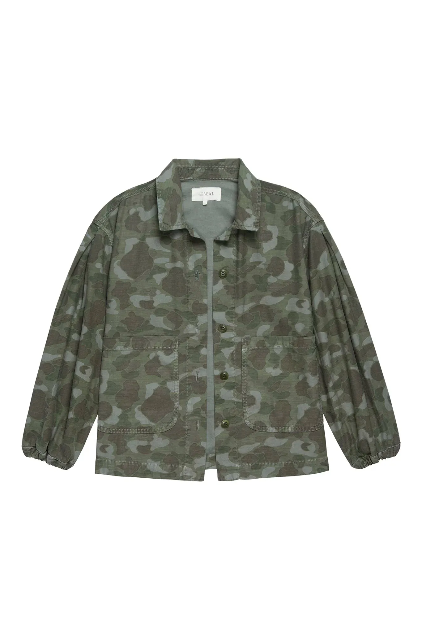 The Blouson Sleeve Chore Jacket sold by Hills Dry Goods