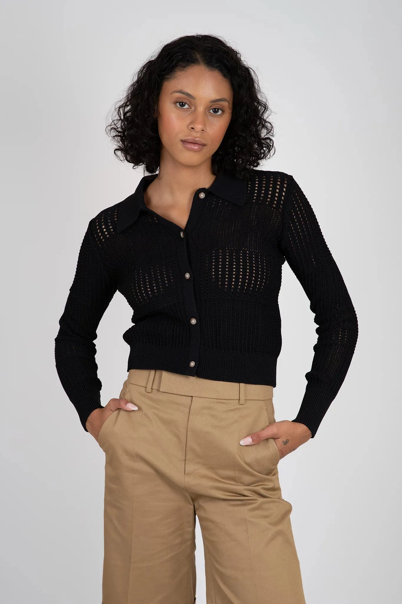 Shrunken Crochet Cardi sold by Hills Dry Goods product image thumbnail 2