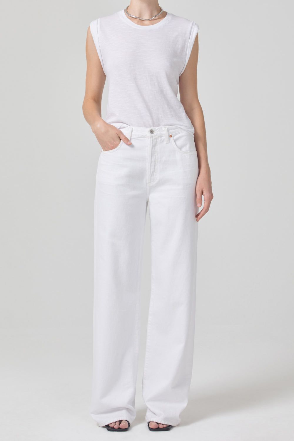 Annina High Rise Wide Leg sold by Hills Dry Goods