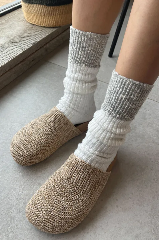 Color Block Cottage Socks sold by Hills Dry Goods