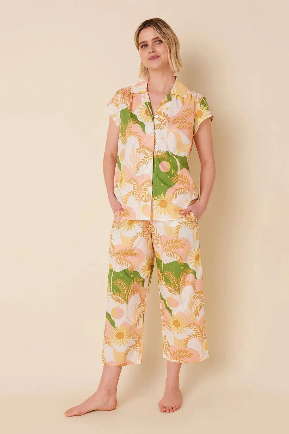 Luxe Pima Capri Set sold by Hills Dry Goods