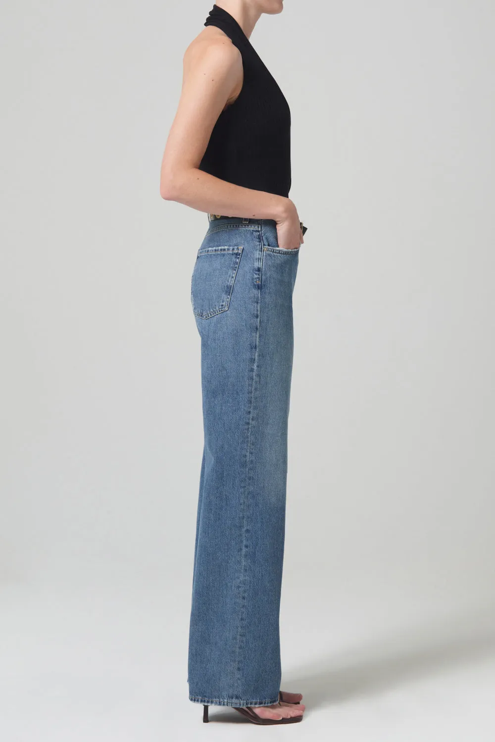 Annina High Rise Wide Leg 30" sold by Hills Dry Goods product image thumbnail 4