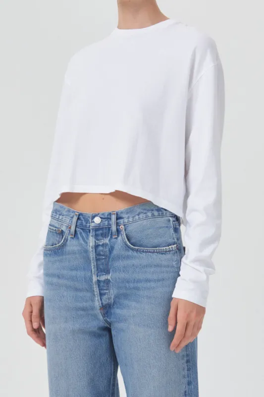 Mason Crop Tee sold by Hills Dry Goods