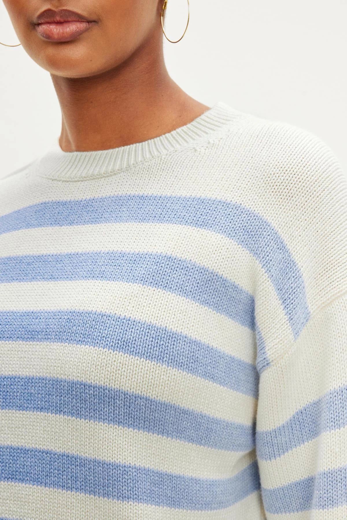 Lex Striped Crew Neck Sweater sold by Hills Dry Goods product image thumbnail 3