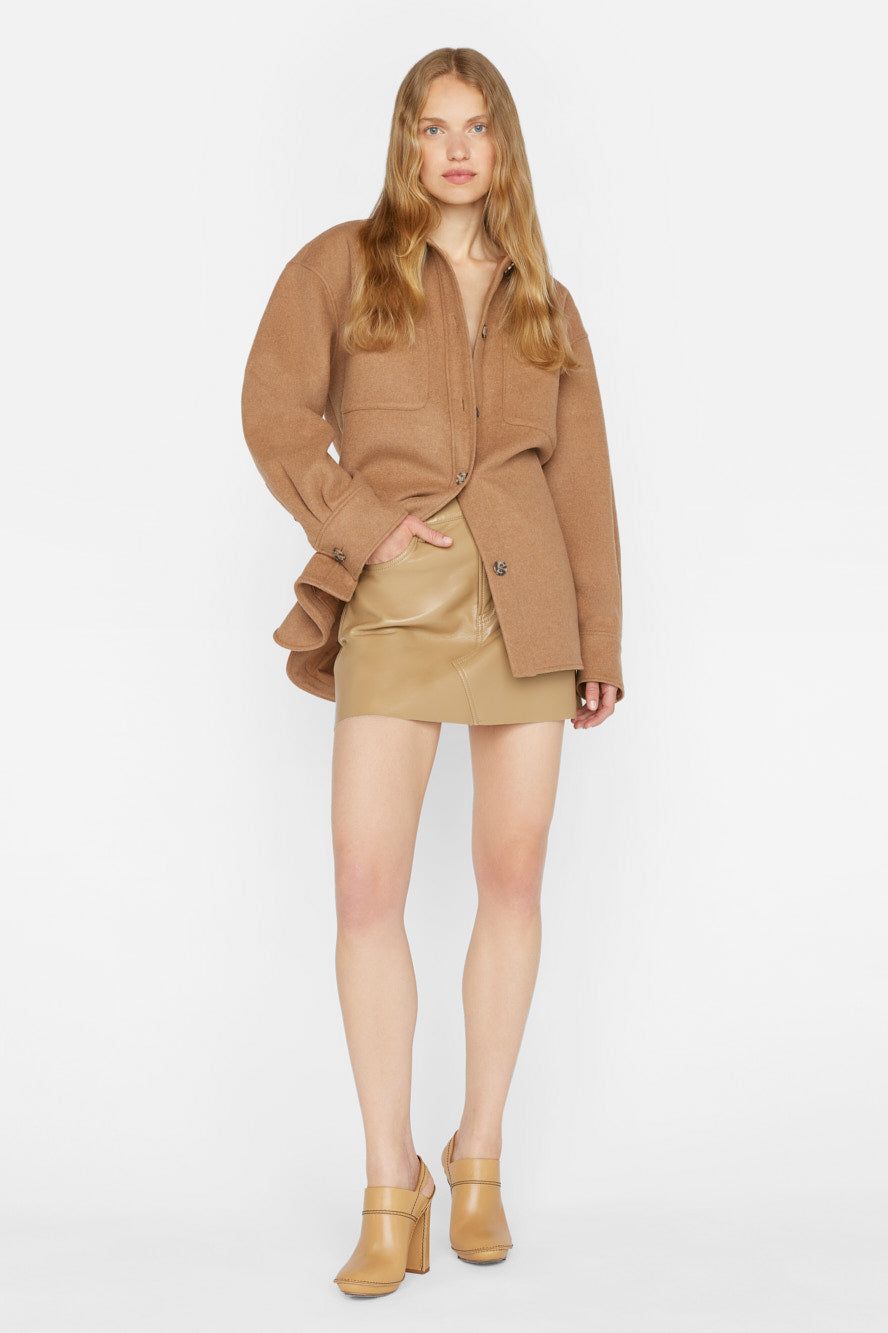 Oversized Trucker Shirt Jacket sold by Hills Dry Goods product image thumbnail 3