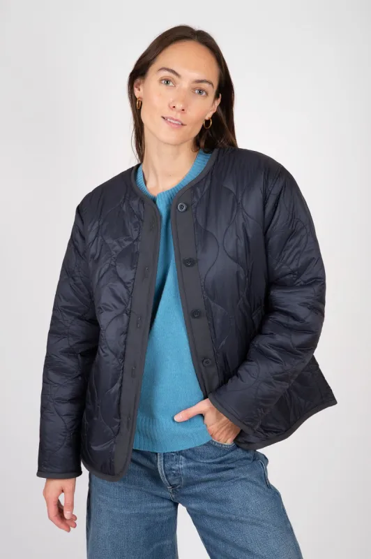 Marissa Reversible Quilted Sherpa Jacket sold by Hills Dry Goods