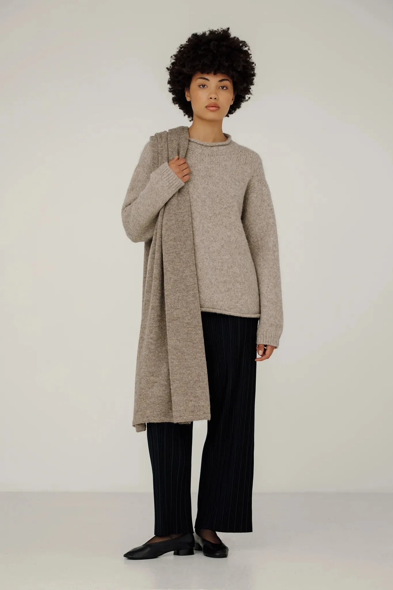 Alpaca Travel Wrap sold by Hills Dry Goods