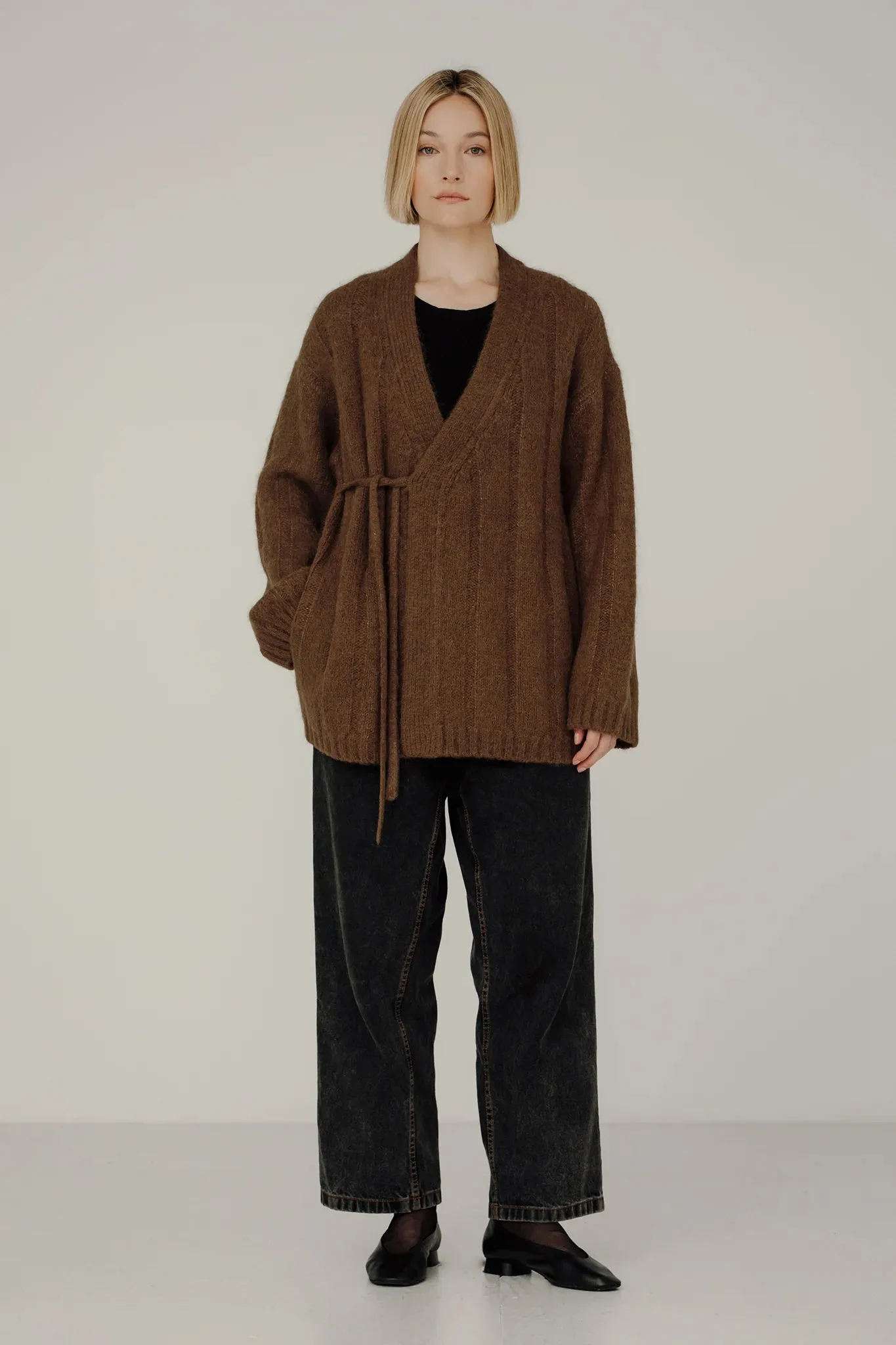 Roan Wrap Cardigan sold by Hills Dry Goods