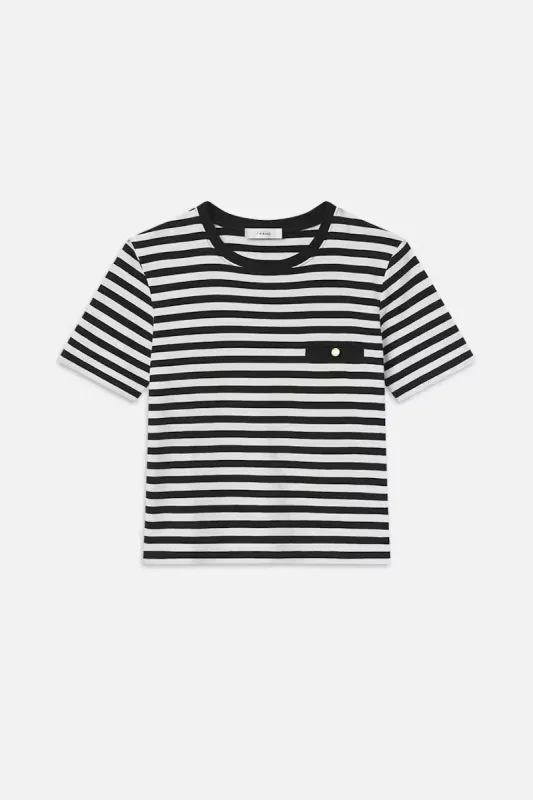 Striped Pocket Tee sold by Hills Dry Goods