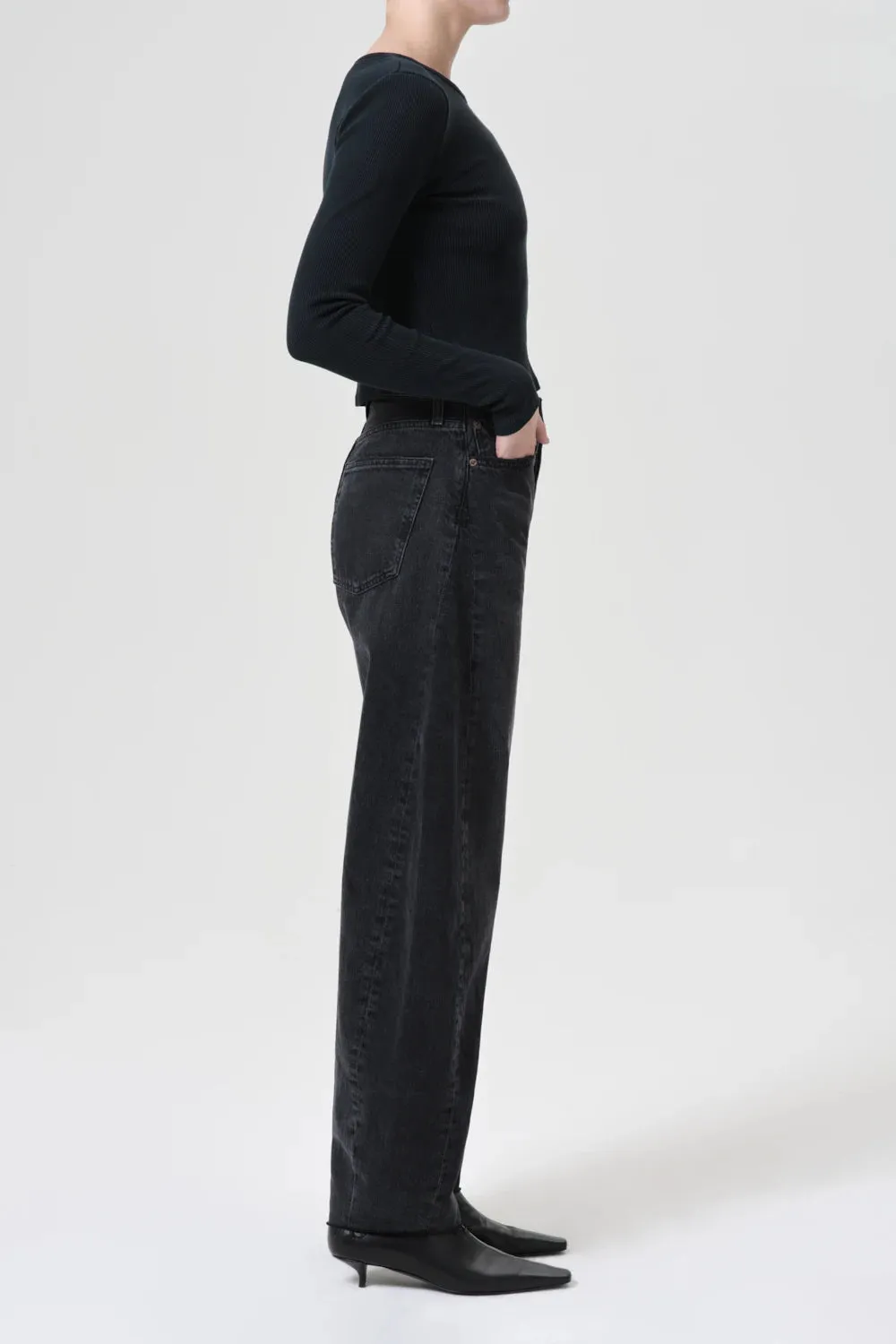 Luna High Rise Pieced Taper sold by Hills Dry Goods product image thumbnail 3