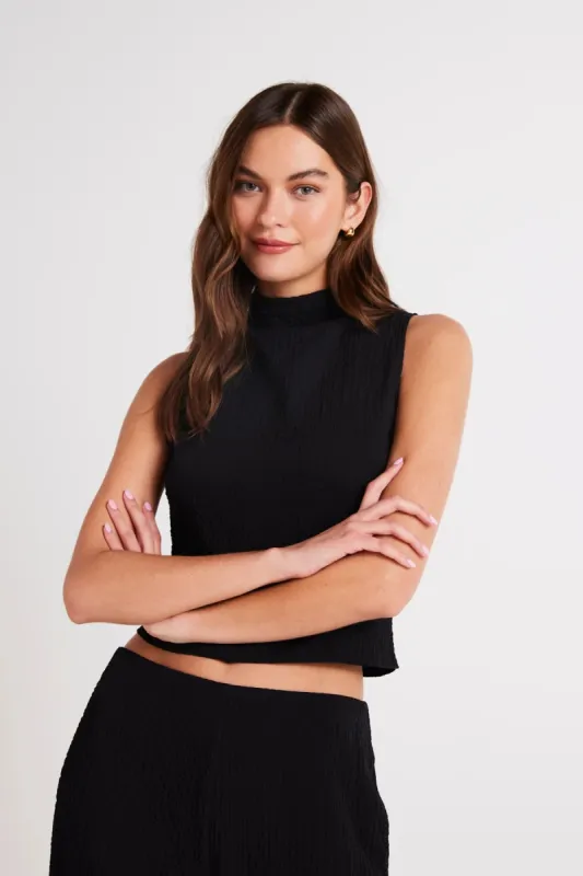 Mock Neck Top sold by Hills Dry Goods