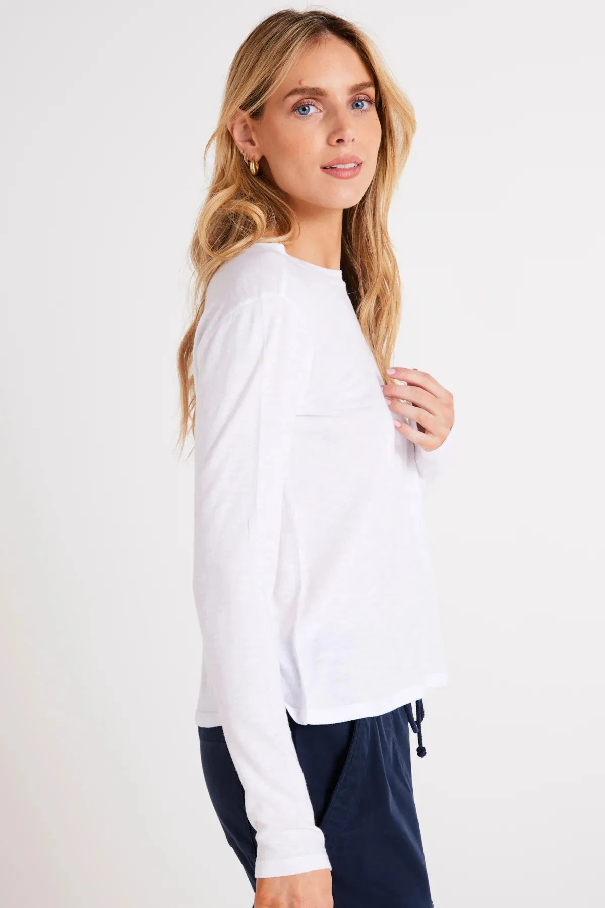 Long Sleeve Crew Tee sold by Hills Dry Goods product image thumbnail 2