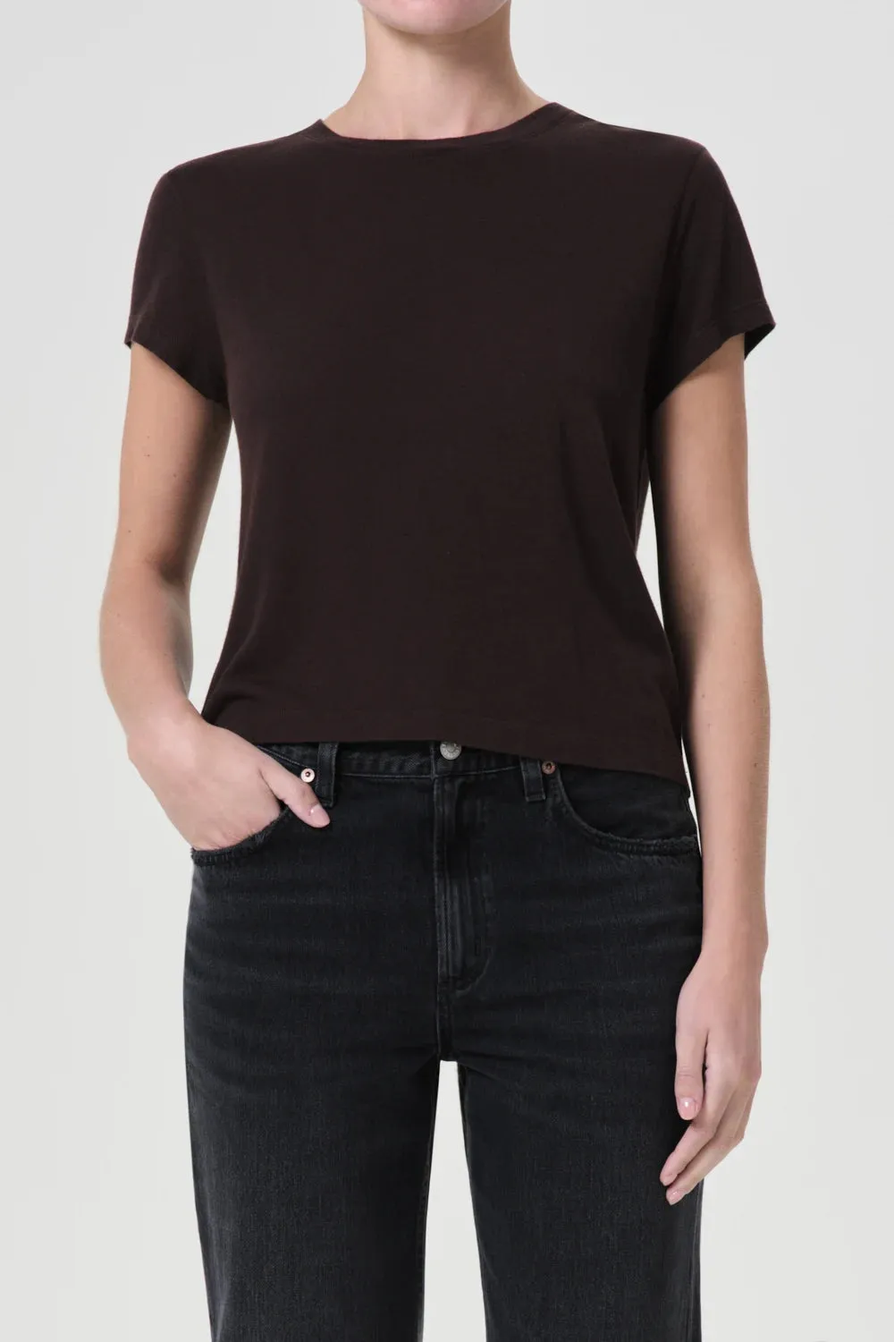 Adine Shrunken Tee sold by Hills Dry Goods