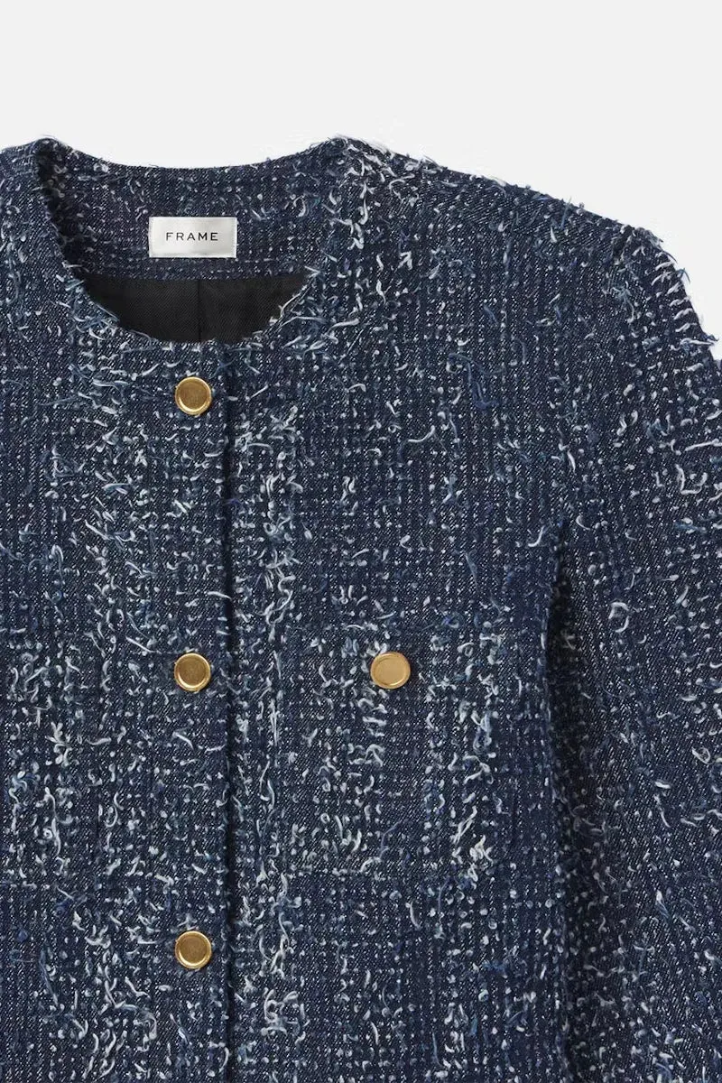 Denim Boucle Jacket sold by Hills Dry Goods product image thumbnail 3