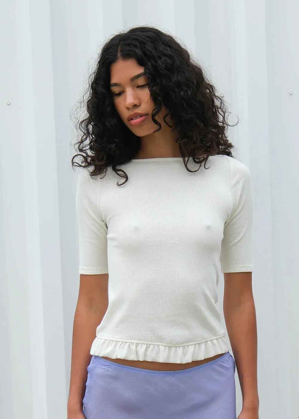 Swan Top sold by Hills Dry Goods