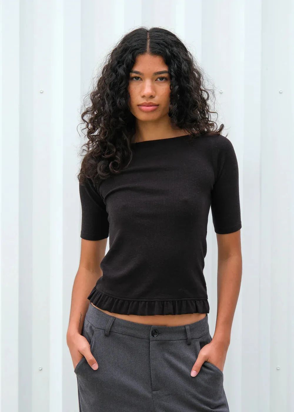 Swan Top sold by Hills Dry Goods