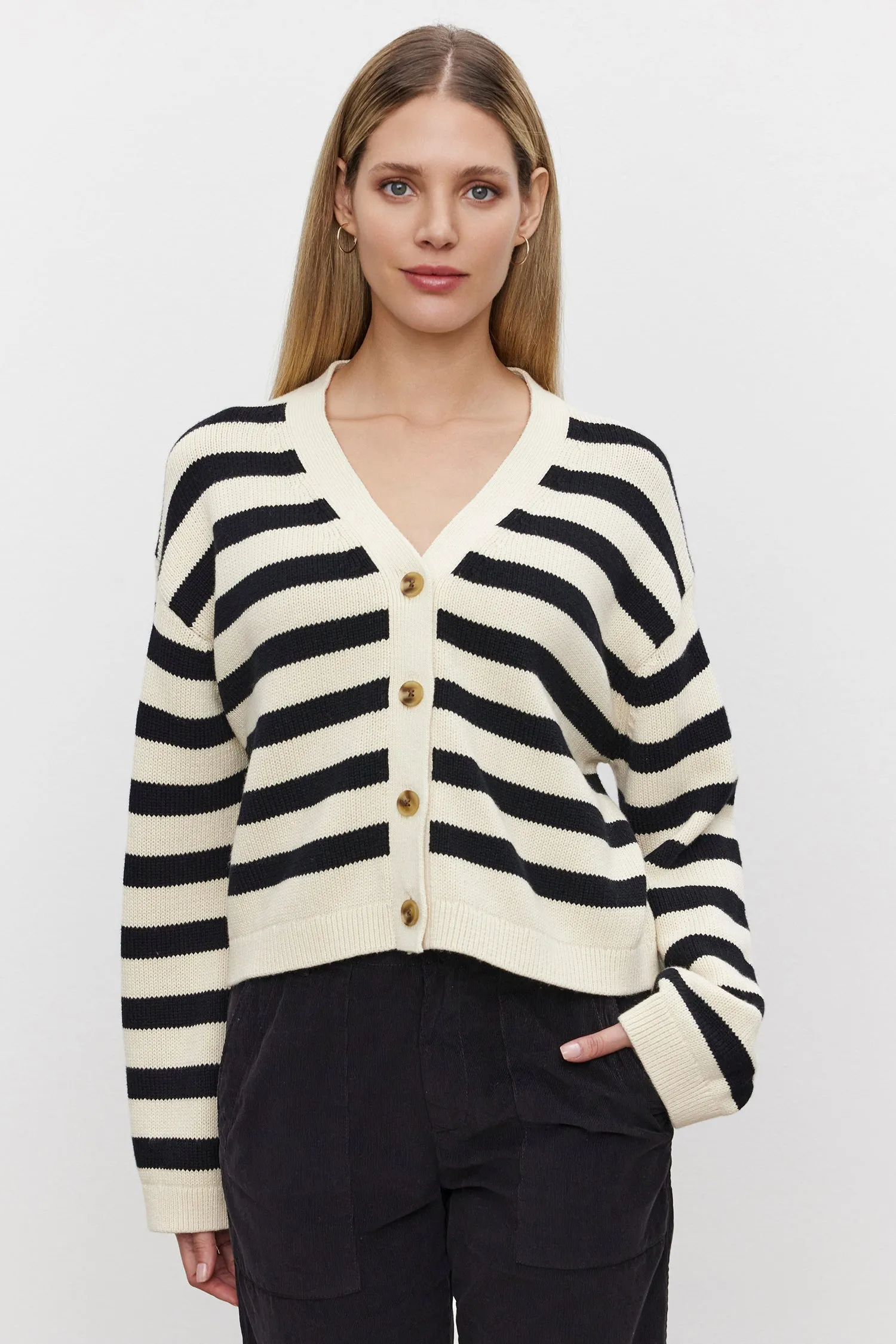 Elodie Cardigan sold by Hills Dry Goods