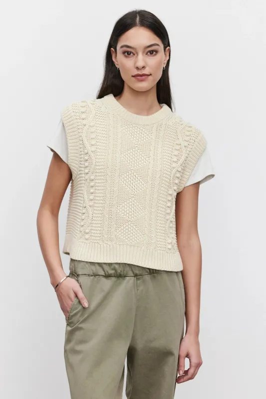 Maggy Sweater Vest sold by Hills Dry Goods