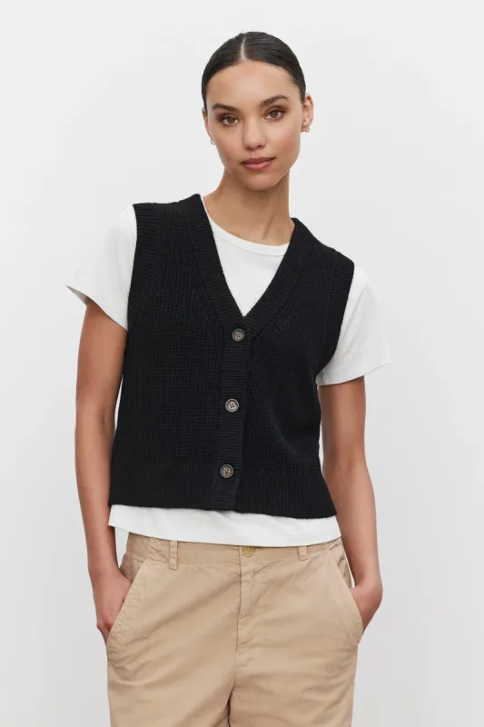 Lu Sweater Vest sold by Hills Dry Goods