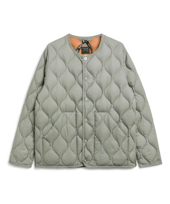 Military Crew Down Jacket made by Taion