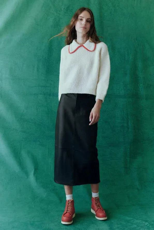 The Crochet Collar Pullover sold by Hills Dry Goods product image thumbnail 5