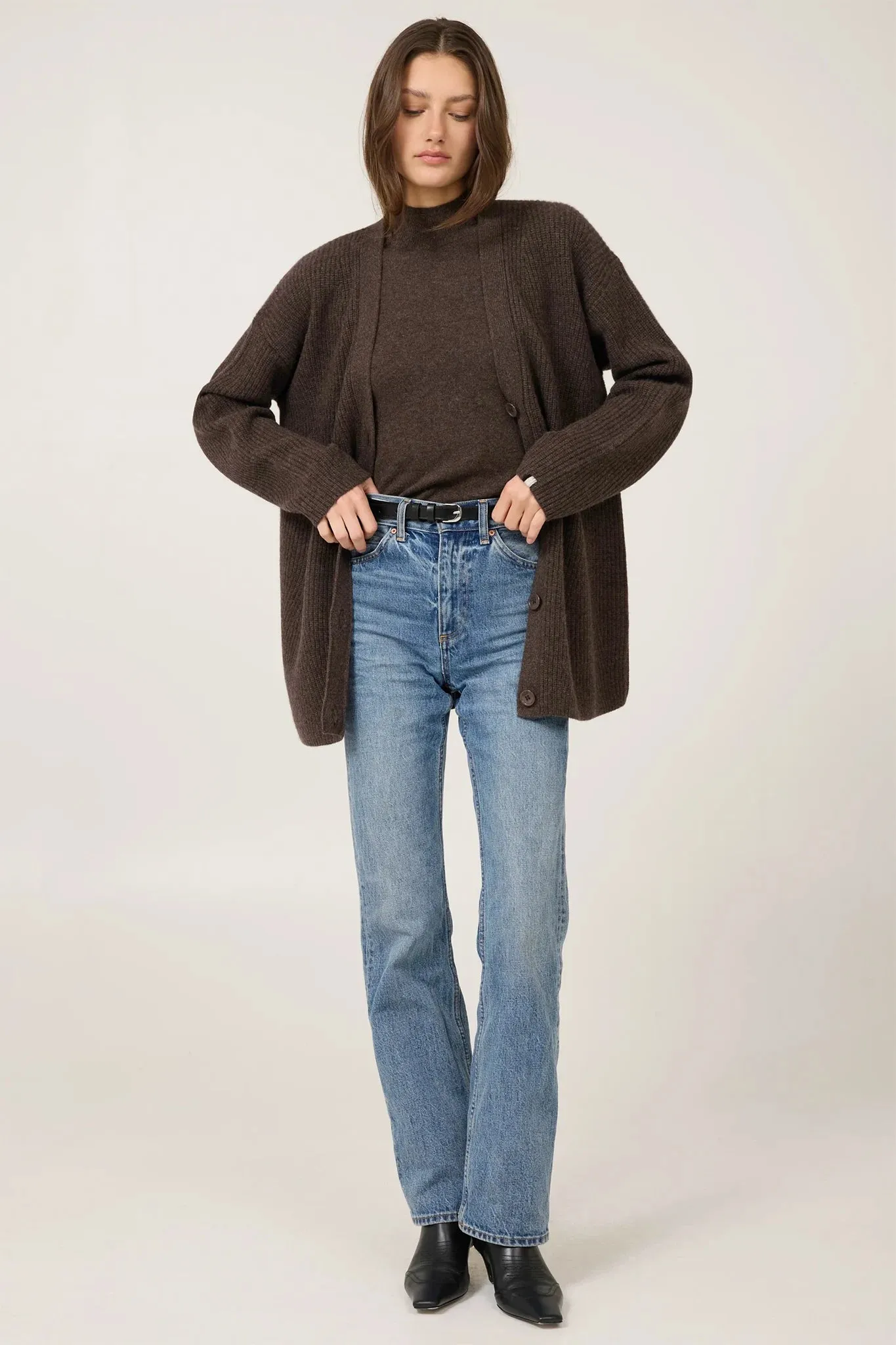 Pacific Cashmere Cardigan sold by Hills Dry Goods