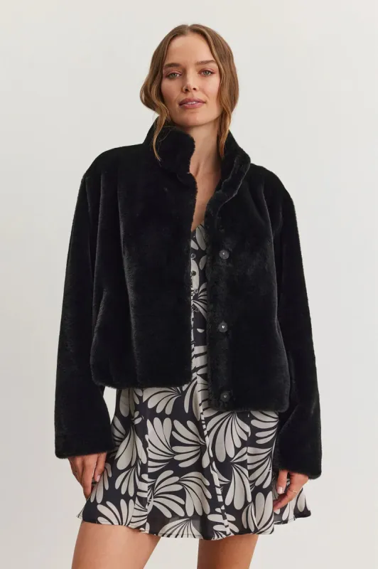 Sheena Lux Fur Jacket sold by Hills Dry Goods