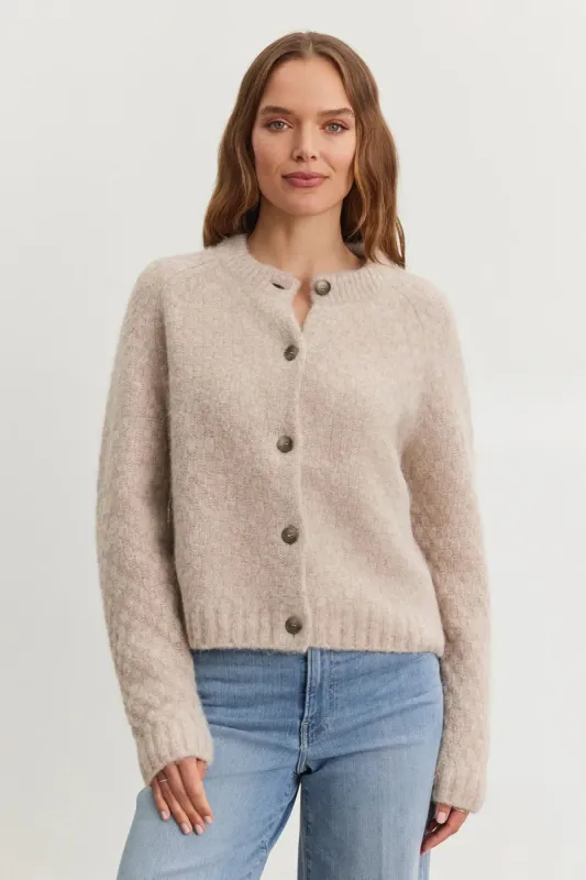 Chantal Textured Cardigan sold by Hills Dry Goods
