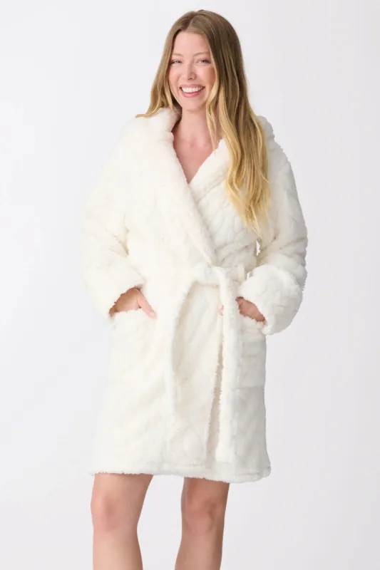 Lets Get Cozy Robe sold by Hills Dry Goods