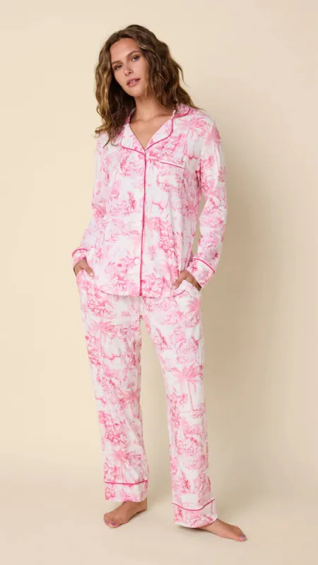 Pima Knit Long-Sleeved Pajama sold by Hills Dry Goods