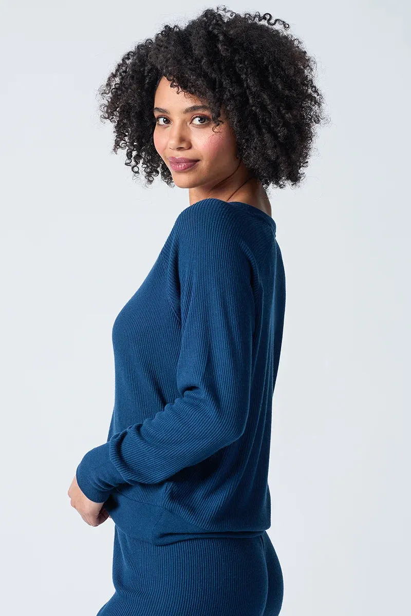 Textured Essentials Long Sleeve Top sold by Hills Dry Goods product image thumbnail 3