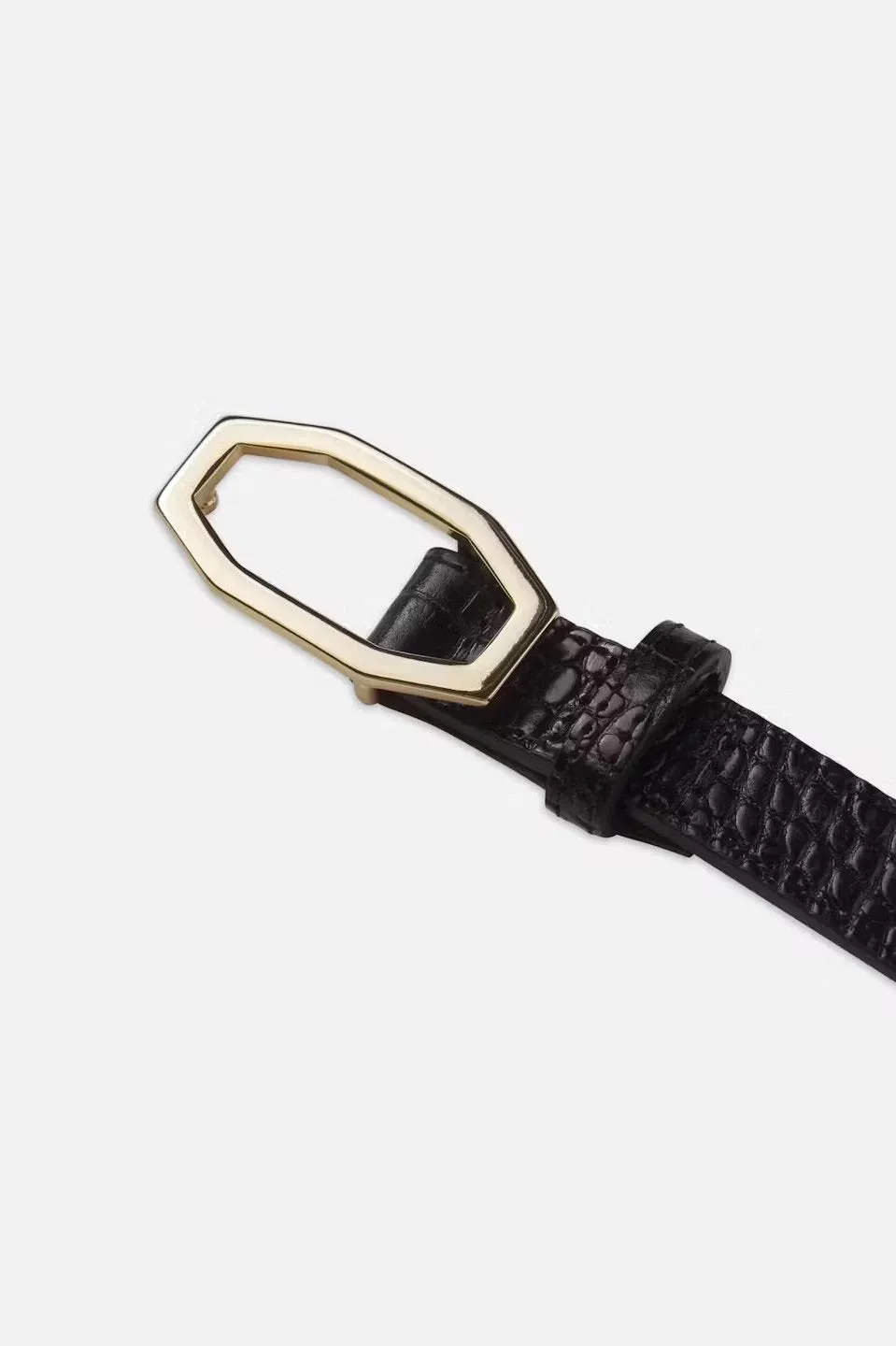 Angular Buckle Belt sold by Hills Dry Goods product image thumbnail 3