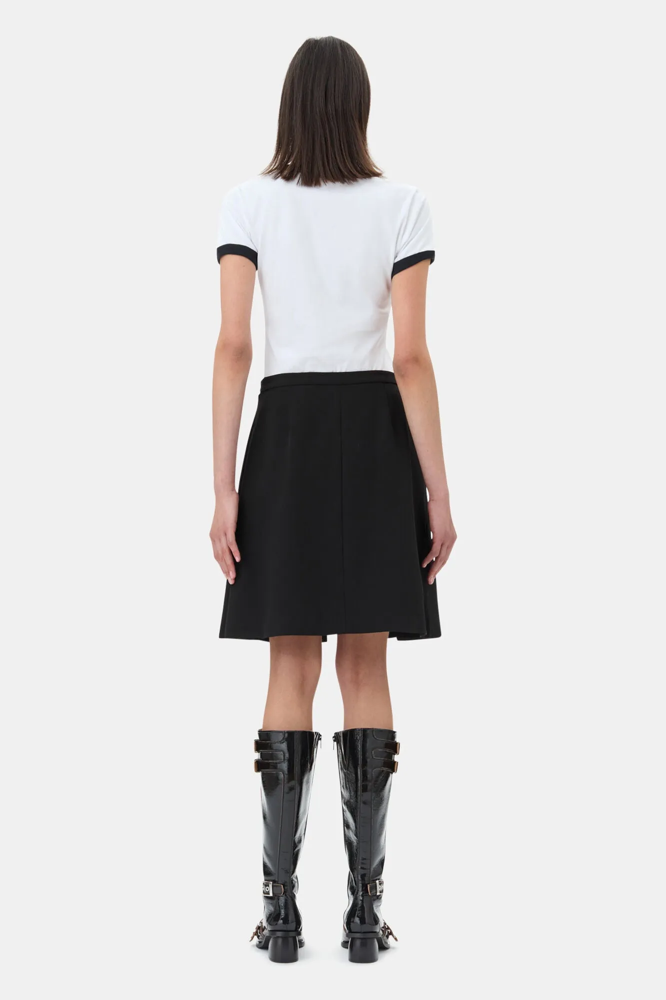 White Basic Jersey Bear T-shirt sold by Hills Dry Goods product image thumbnail 4