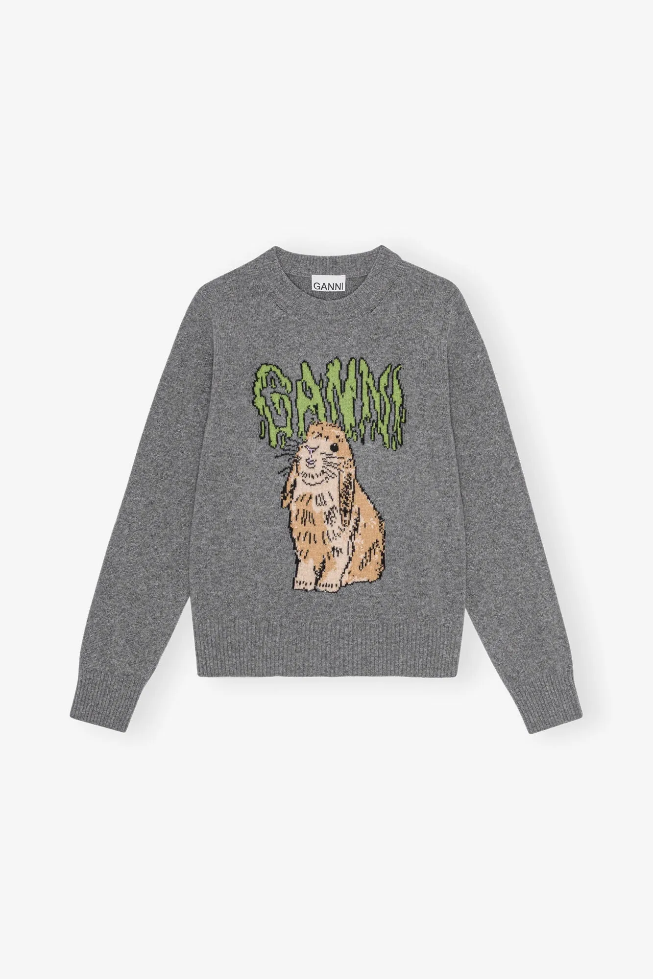 Grey Graphic Bunny Jumper sold by Hills Dry Goods product image thumbnail 5