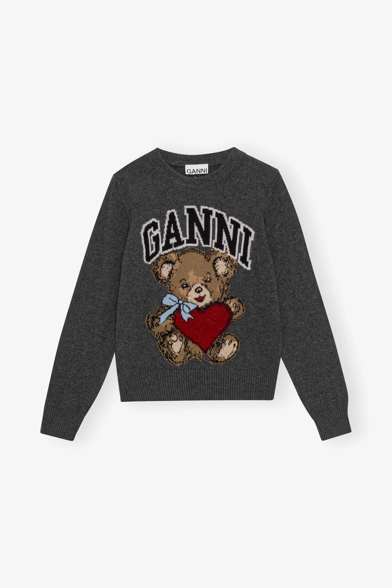 Dark Grey Graphic Bear Jumper sold by Hills Dry Goods product image thumbnail 5