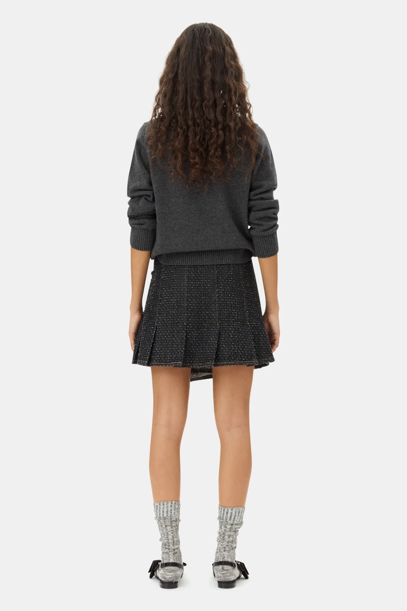 Dark Grey Graphic Bear Jumper sold by Hills Dry Goods product image thumbnail 4