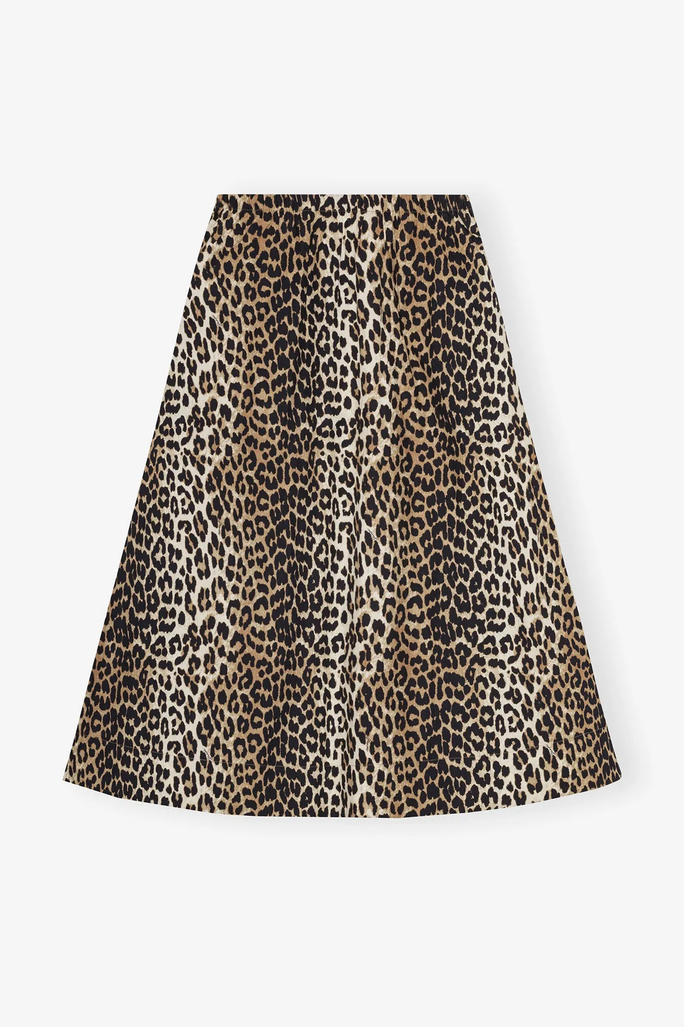 Leopard Printed Elasticated Maxi Skirt sold by Hills Dry Goods product image thumbnail 5
