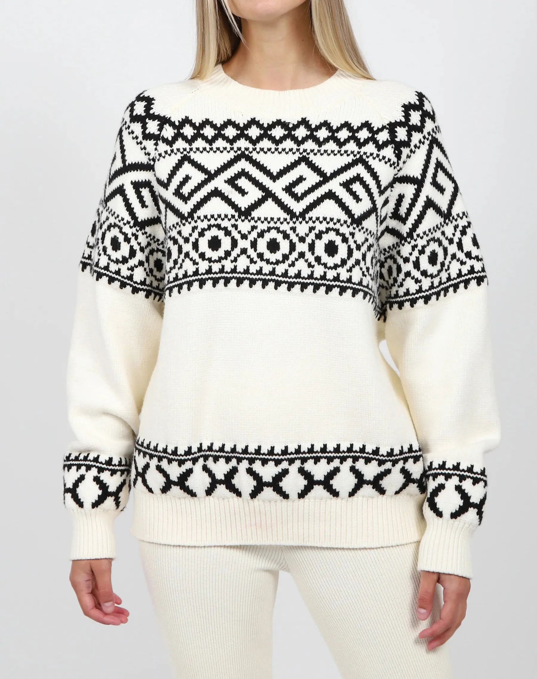 Fair Isle Knit Sweater sold by Hills Dry Goods