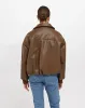 Miriam Vegan Leather Bomber sold by Hills Dry Goods