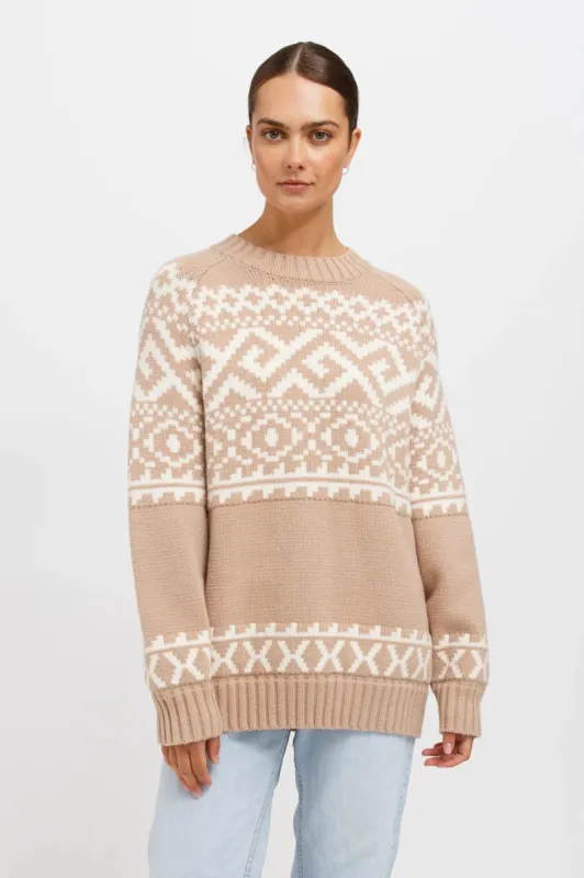 Fair Isle Knit Sweater sold by Hills Dry Goods