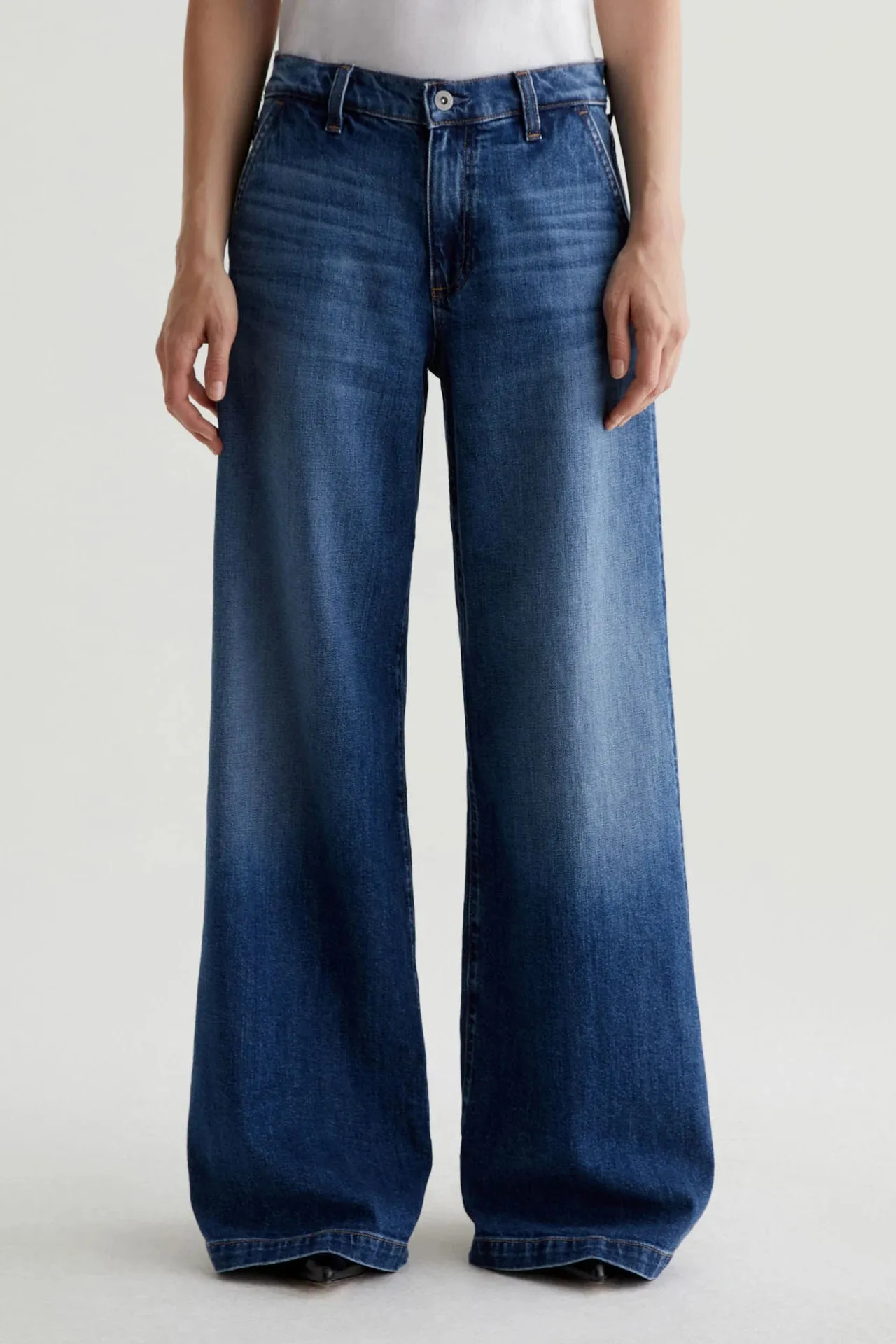 Stella Low Slung Palazzo sold by Hills Dry Goods