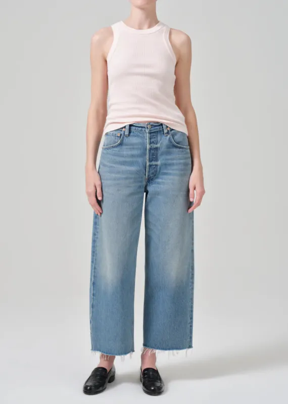 Ayla Raw Hem Crop sold by Hills Dry Goods