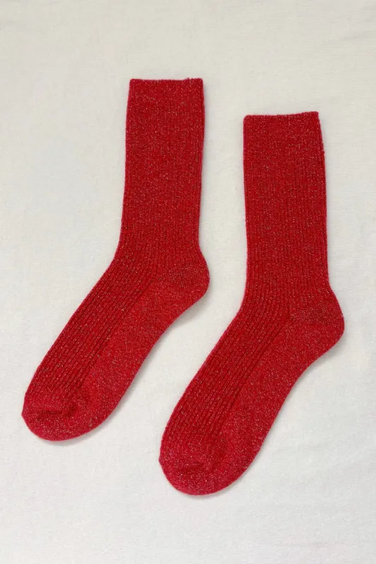 Winter Sparkle Socks sold by Hills Dry Goods