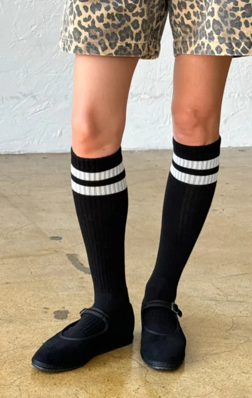 Knee High Boyfriend Socks sold by Hills Dry Goods
