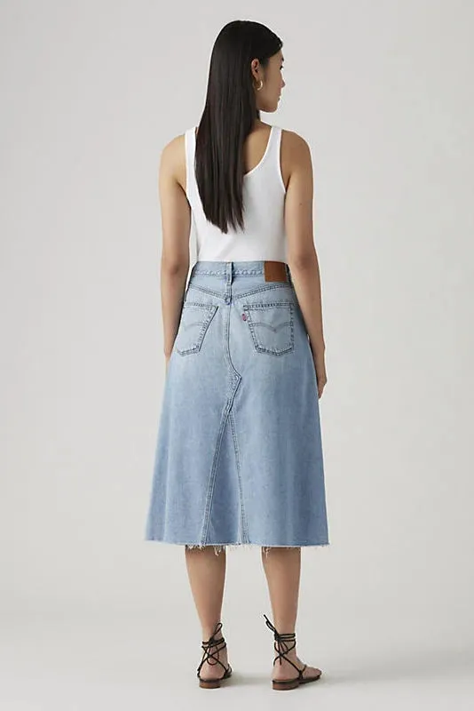 High Rise A-Line Skirt sold by Hills Dry Goods product image thumbnail 3