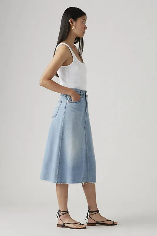 High Rise A-Line Skirt sold by Hills Dry Goods product image thumbnail 2